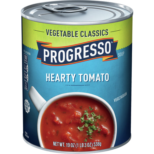 Progresso Vegetable Classics, Hearty Tomato Soup, Gluten Free, 19 oz.