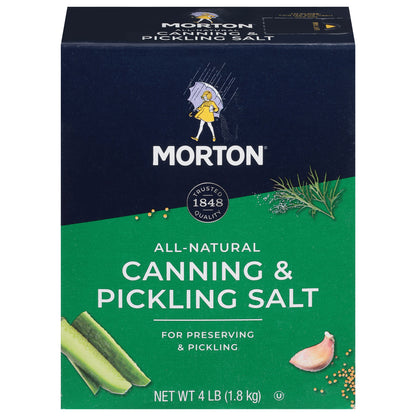 Morton Canning & Pickling Salt 4 lb