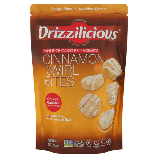 Drizzilicious Cinnamon Swirl Bites 4 oz
