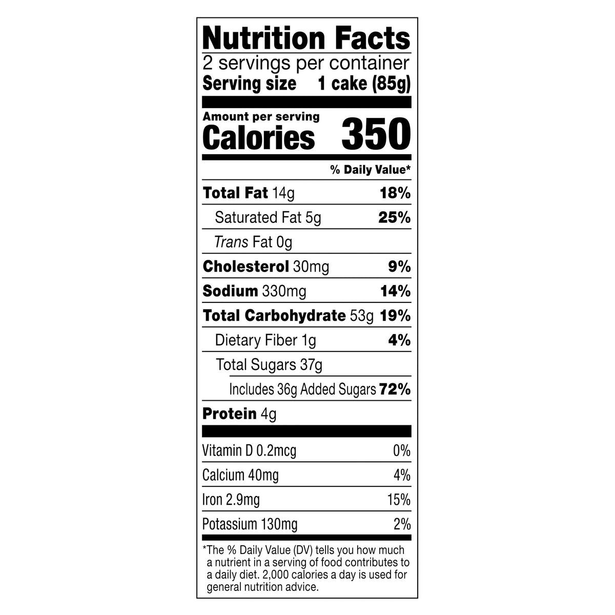 Sara Lee ® Sweet Moments 2CT Brookie 8ct/6oz