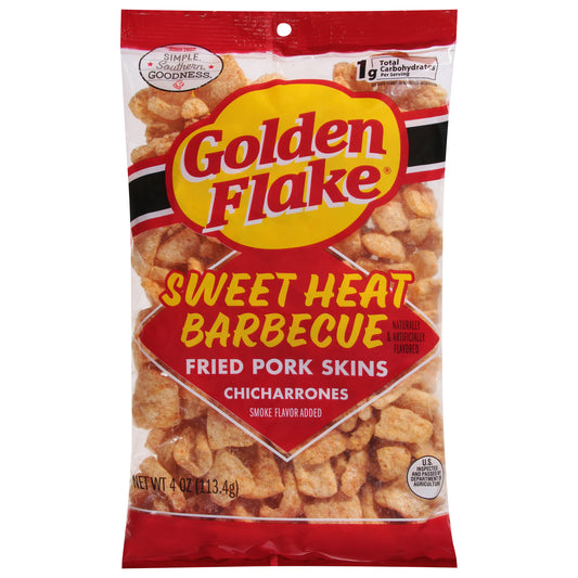 4 oz Golden Flake Sweet Heat Pork Rind