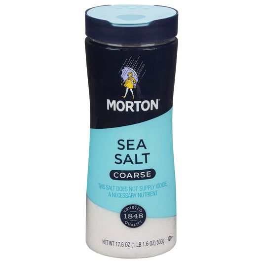 Morton Coarse Sea Salt 17.6 oz