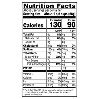 Smartfood Fiber Pop Popcorn Sweet & Salty, 5 3/4 Oz
