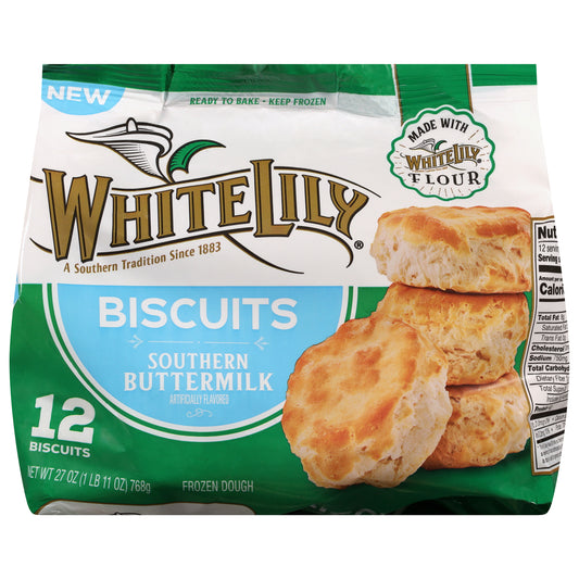 White Lily Southern Buttermilk Biscuits 12 Each