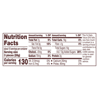 REESE'S Miniatures Milk Chocolate Peanut Butter Cups, Candy Share Pack, 9.6 oz