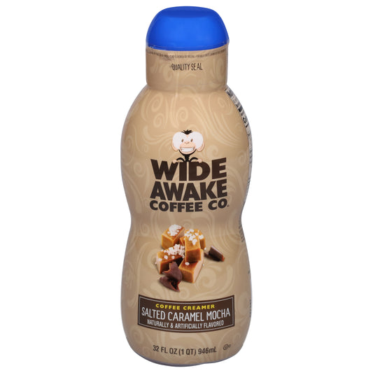 Wide Awake Coffee Co. Salted Caramel Mocha Coffee Creamer 32 fl oz