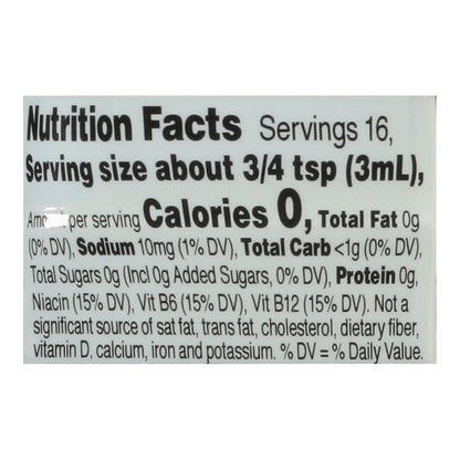 Food Club +Energy Black Cherry Liquid Beverage Enhancer 1.62 fl oz