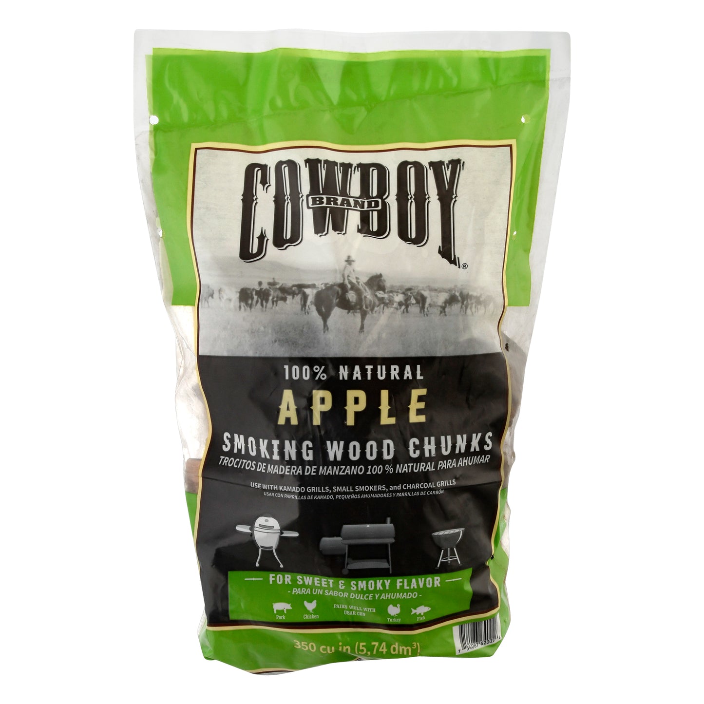 Cowboy Apple Smoking Wood Chunks 1 ea
