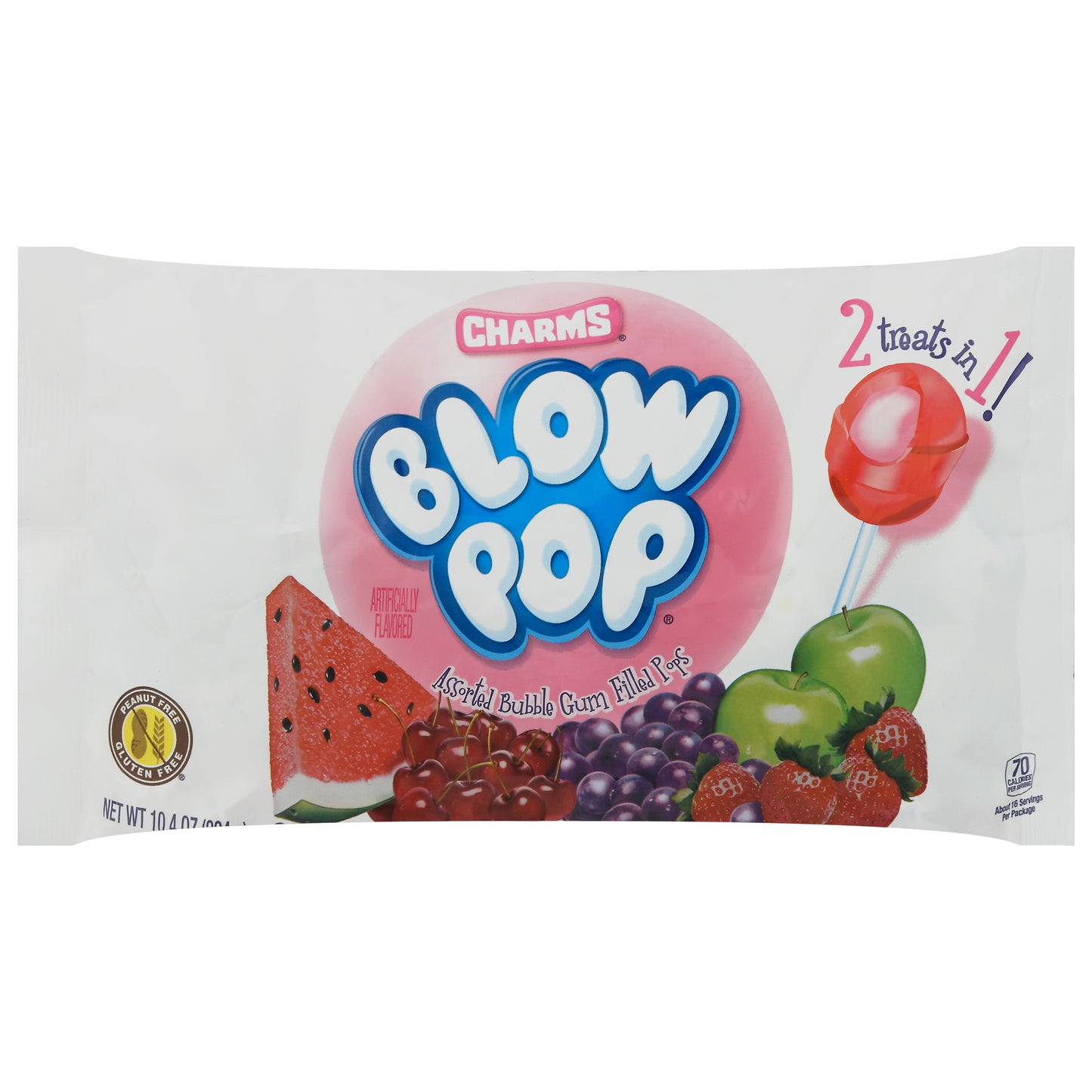 Charms Blow Pop Assorted Bubble Gum Pops 10.4 oz