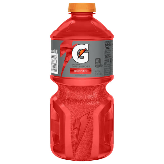 Gatorade Thirst Quencher Fruit Punch Natural Flavor 64 Fl Oz