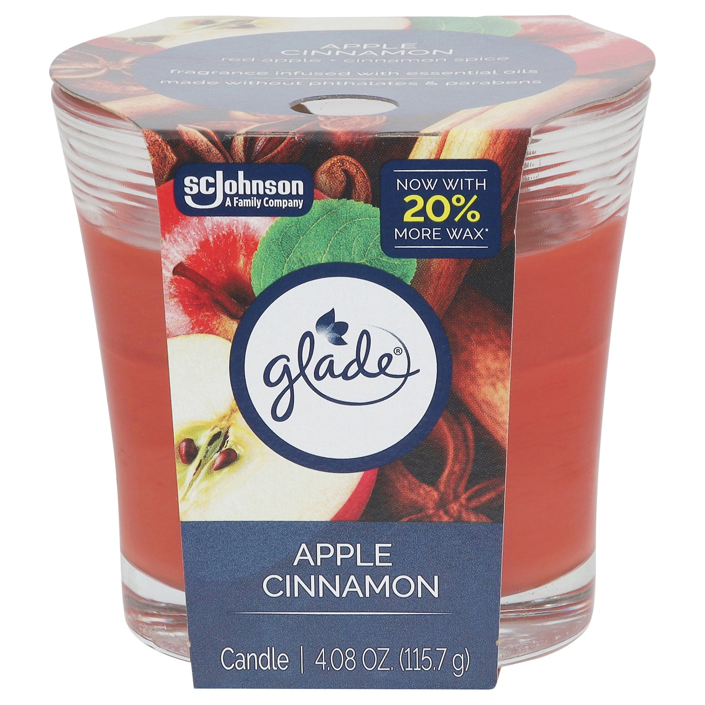 Glade Apple Cinnamon Candle 1 ea