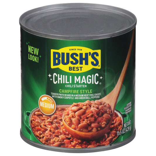 Bush’s Campfire Style Chili Magic Chili Starter 15.5 oz