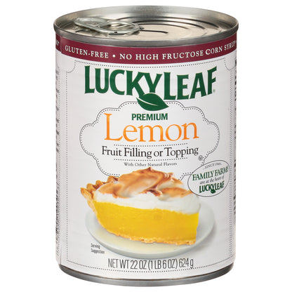 Lucky Leaf Premium Lemon Fruit Filling 22 oz.