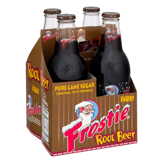 Frostie Caffeine free Pure Cane Sugar Root Beer 4 ea