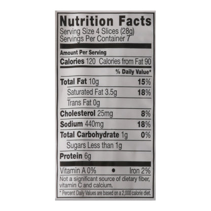 Prime Fresh Sliced Deli Thin Hard Salami 7 oz