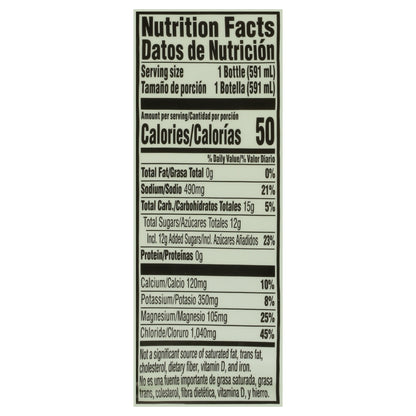 Gatorlyte Rapid Hydration Lime Cucumber Electrolyte Beverage 20 fl oz