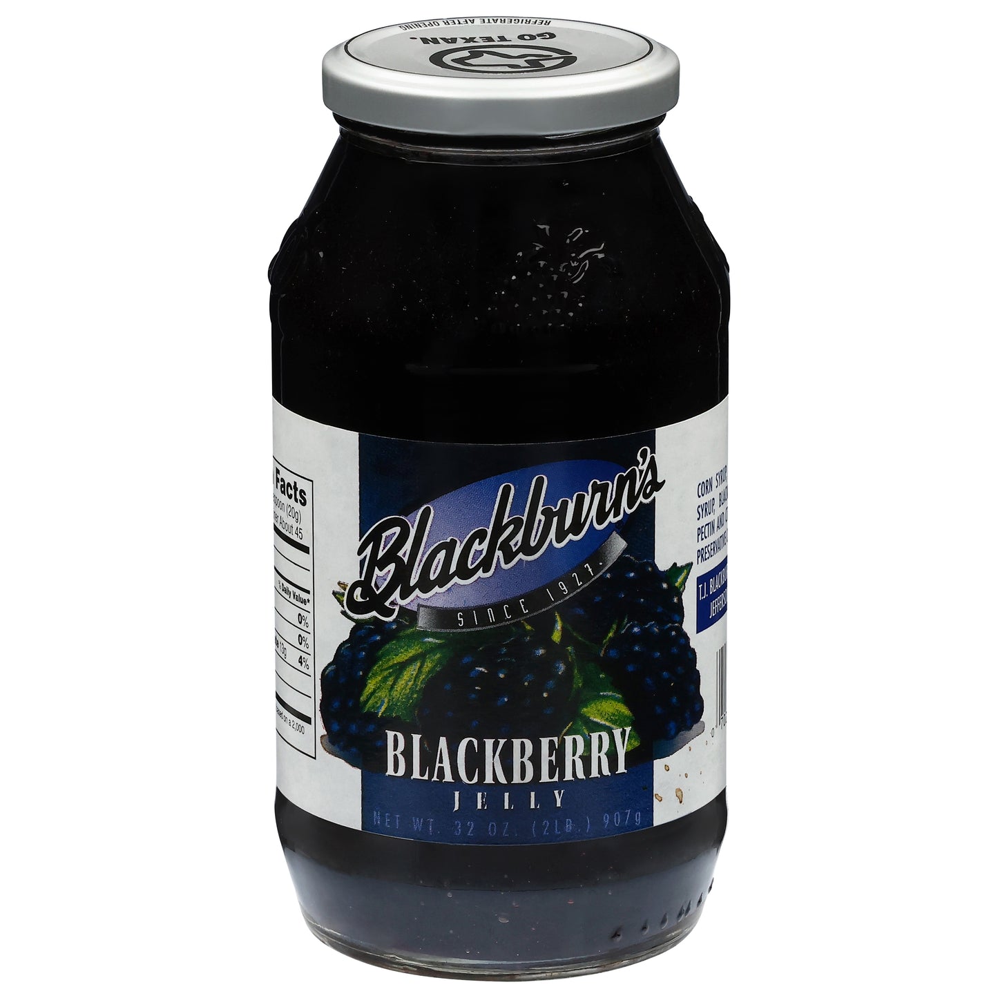 Blackburn's Blackberry Jelly 32 oz