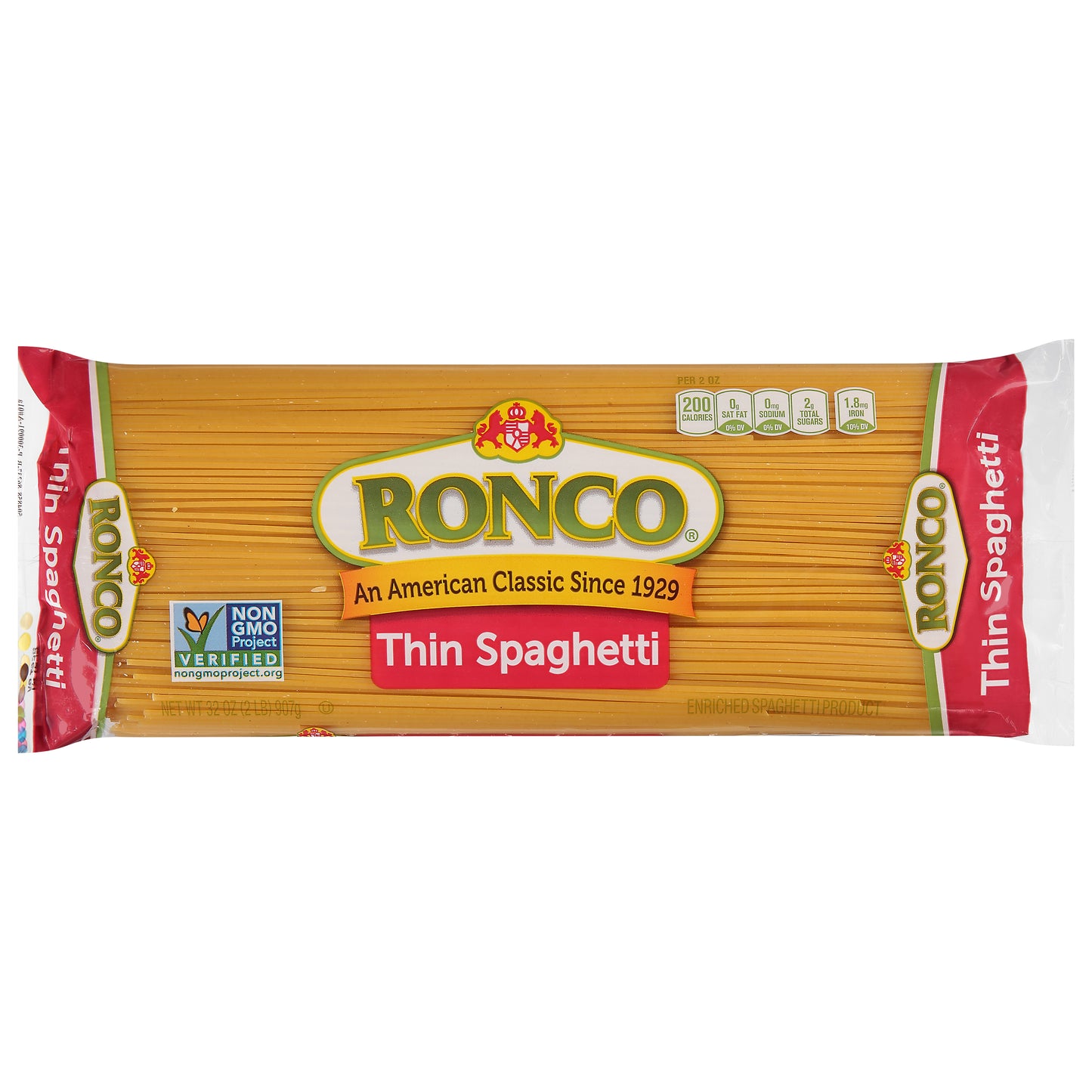 Ronco Thin Spaghetti 32 oz