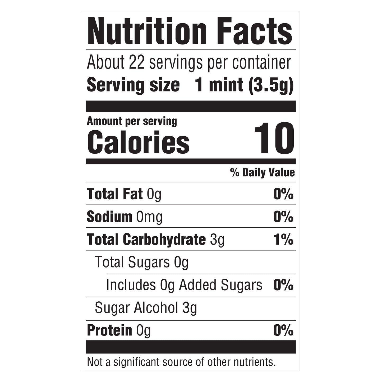 LIFE SAVERS Wint O Green Sugarfree Mints Candy Bag