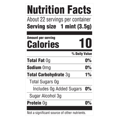 LIFE SAVERS Wint O Green Sugarfree Mints Candy Bag