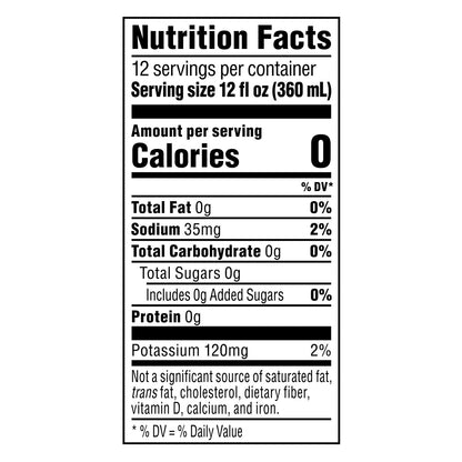 Starry Zero Sugar Soda Lemon Lime 12 Fl Oz 12 Count