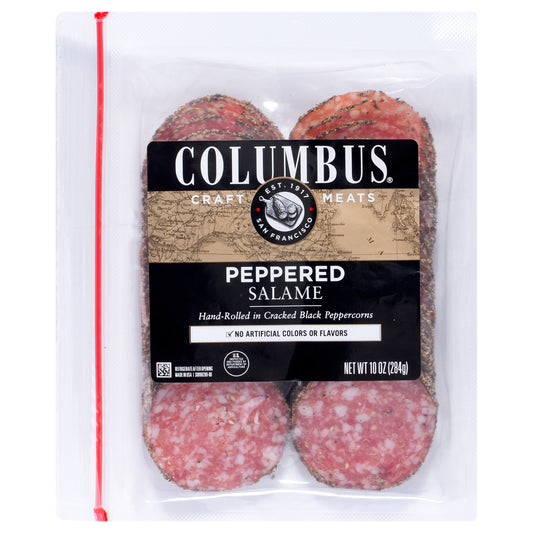 Columbus Peppered Salame 10 oz