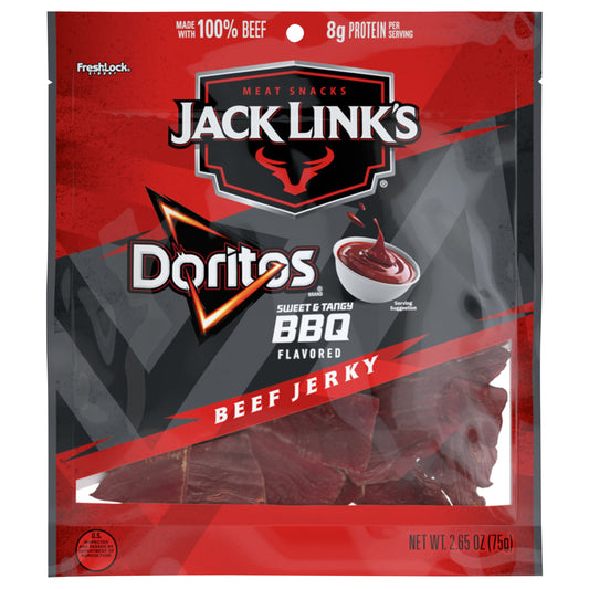 Jack Link's Beef Jerky Sweet And Tangy BBQ 2.625 Oz