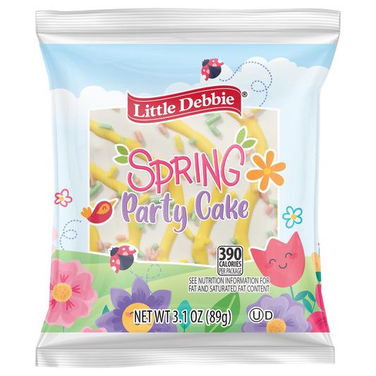 Snack Cakes, Little Debbie Snack Spring Party Cake