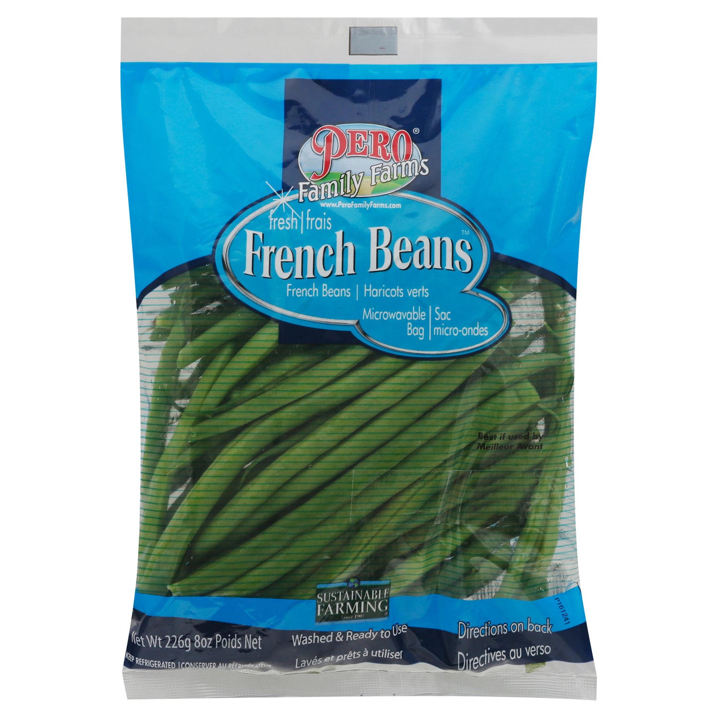 Pero Family Farms French Beans 8 oz