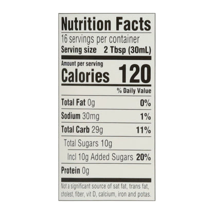 Food Club Light Corn Syrup with Real Vanilla 16 fl oz