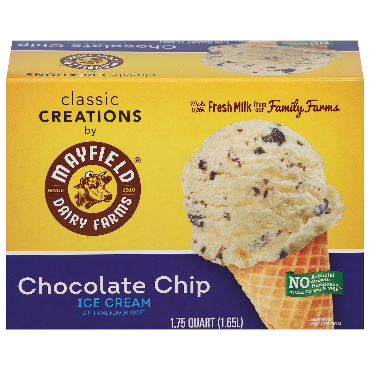 Mayfield Dairy Farms Chocolate Chip Ice Cream 1.75 qt