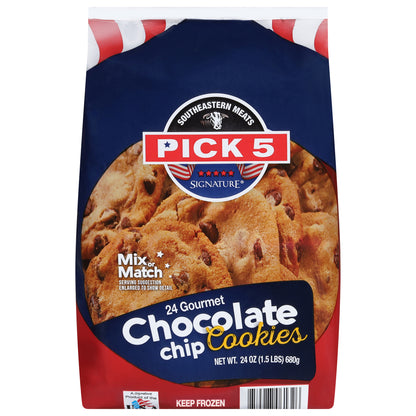 Pick 5 Signature Gourmet Chocolate Chip Cookies 24 Each