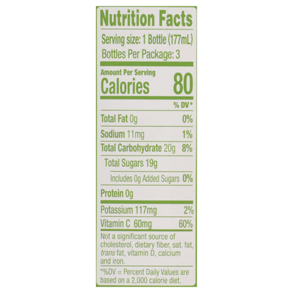 good2grow Fruit Punch 100% Juice 3 - 6 fl oz Bottles