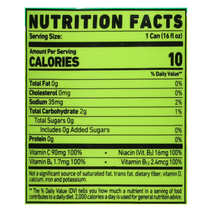 Ghost Zero Sugar Warheads Sour Green Apple Energy Drink 16 fl oz