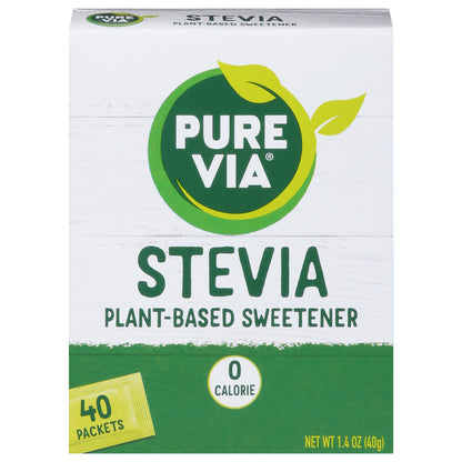 Pure Via Stevia 40 Packets