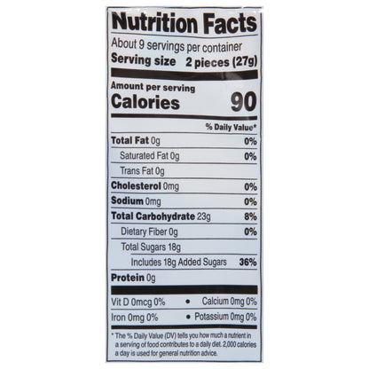 Food Club Sour Gummi Worms 6 oz