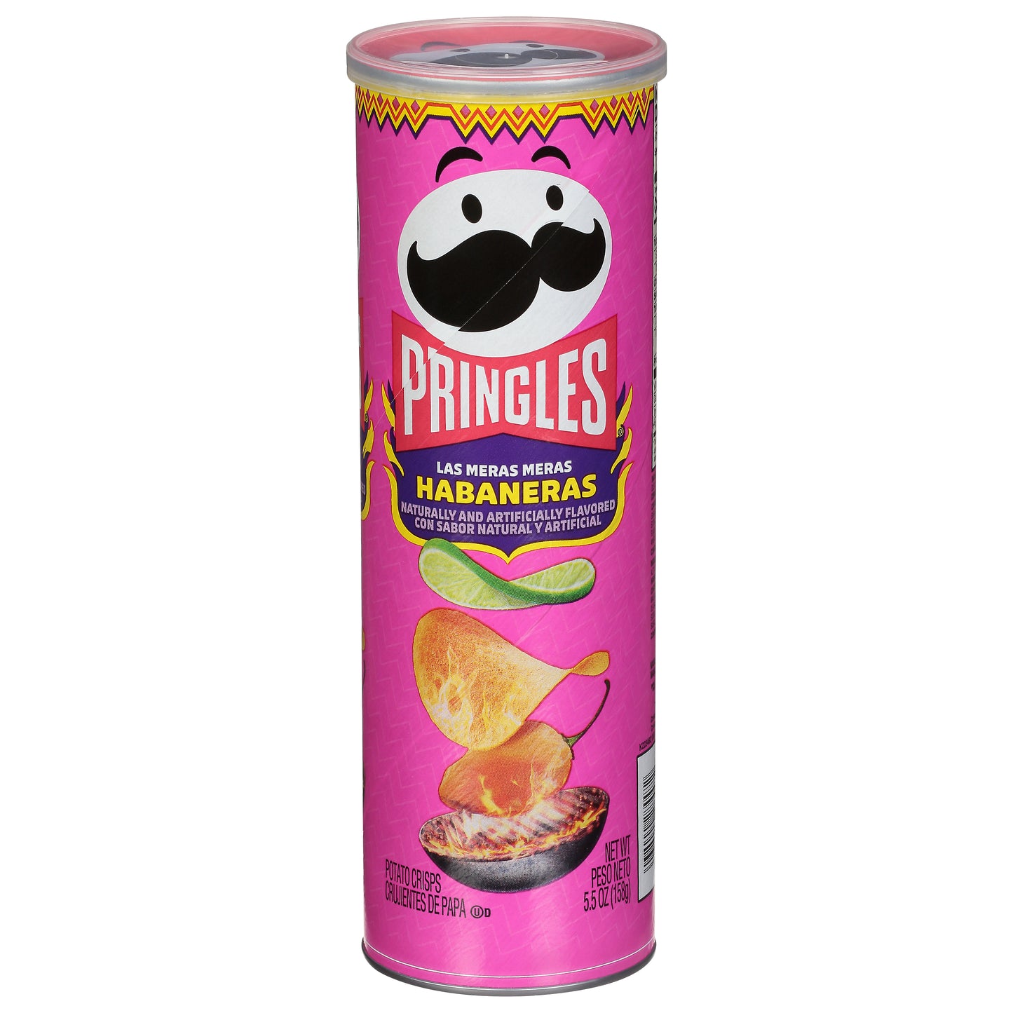 Pringles Las Meras Meras Habaneras Potato Chips 5.5 oz