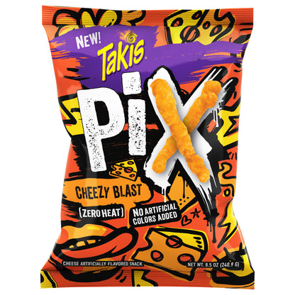 Takis Zero Heat Cheezy Blast Pix 8.5 oz