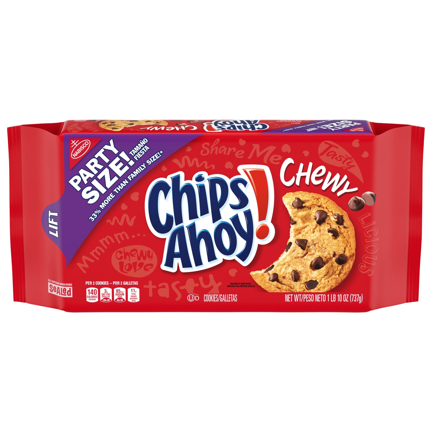 Chips Ahoy! Chewy Cookies Party Size! 26 oz