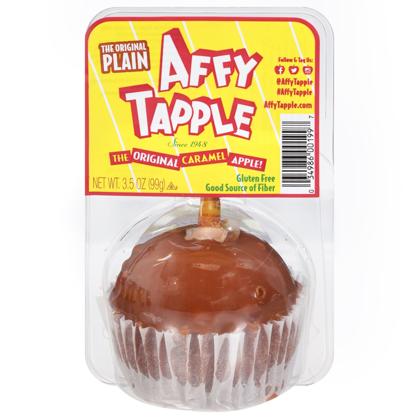 Affy Tapple The Original Plain Caramel Apple 3.5 oz