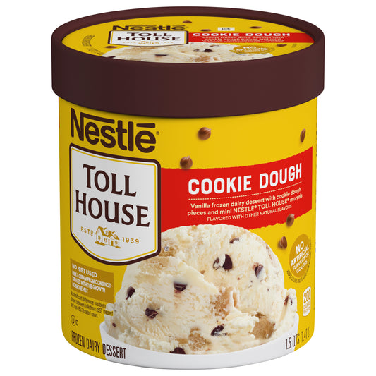 Nestle Toll House Cookie Dough Frozen Dairy Dessert 1.5 qt