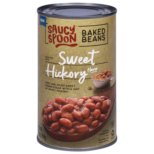 Saucy Spoon Sweet Hickory Flavor Baked Beans 28 oz