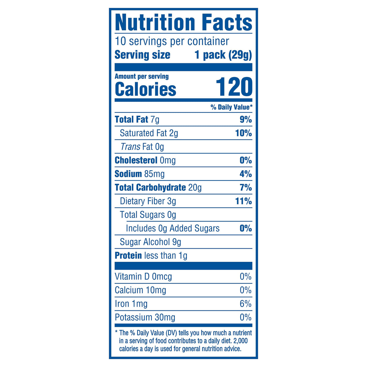 OREO Double Stuf Zero Sugar Chocolate Sandwich Cookies, 10 Snack Packs (2 Cookies Per Pack)