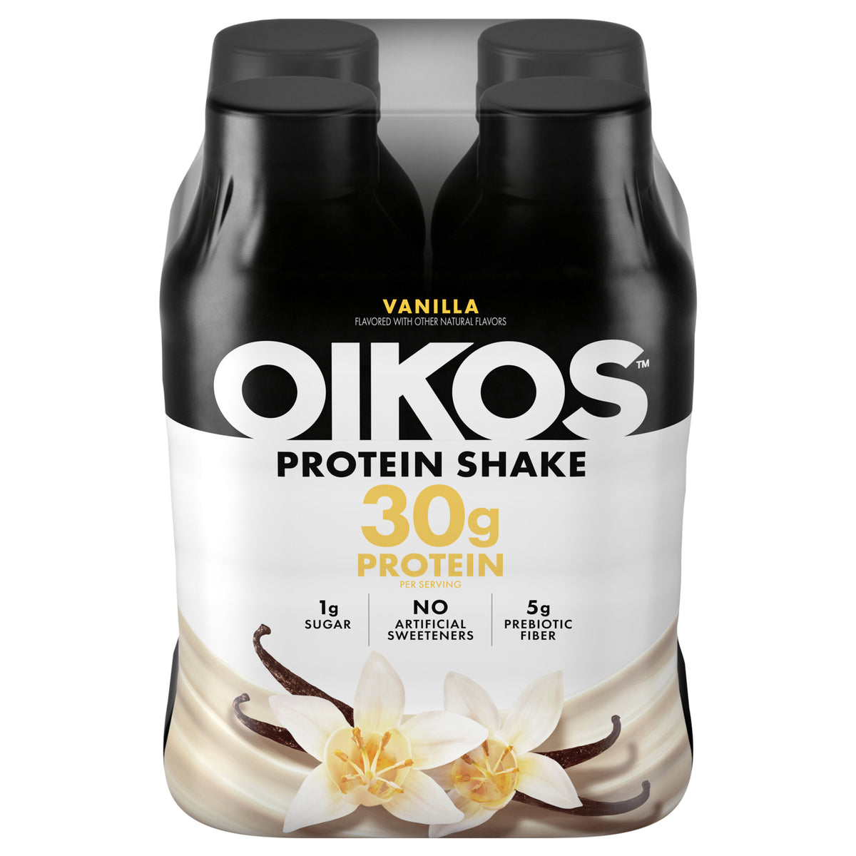 Oikos Vanilla Protein Shake, 12 fl. oz. (4 pack)