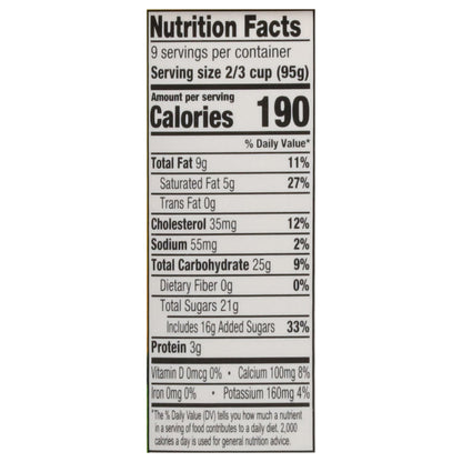Mayfield Dairy Farms Premium Black Cherry Flavored Ice Cream 1.5 qt