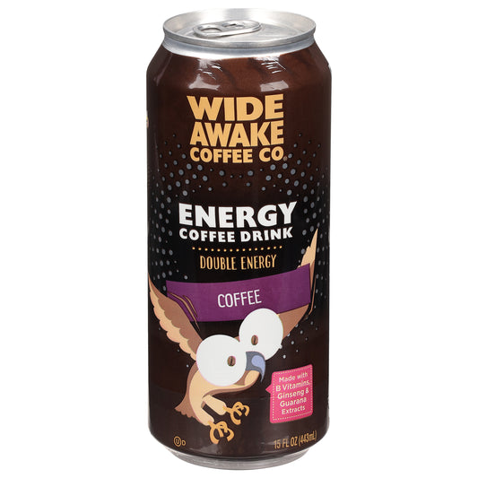 Wide Awake Coffee Co. Energy Coffee Coffee Drink 15 fl oz