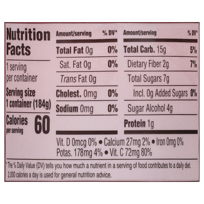 Del Monte No Sugar Added Red Grapefruit in Artificially Sweetened Water 6.5 oz