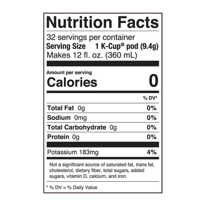 Eight O'Clock Coffee Medium Roast 100% Colombian Peaks Coffee Value Pack 32 - 0.33 oz K-Cup Pods