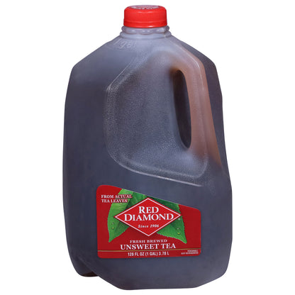 Red Diamond Fresh Brewed Unsweet Tea 128 fl oz