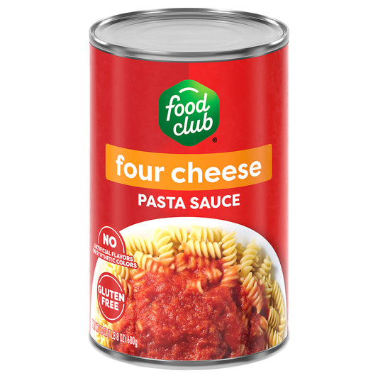 Food Club Four Cheese Pasta Sauce 24 oz